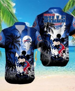 Nfl Buffalo Bills Hawaiian Shirt Disney Mickey Mouse Palm Tree