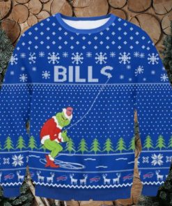 Nfl Buffalo Bills The Grinch Snowflakes Ugly Christmas Sweaters