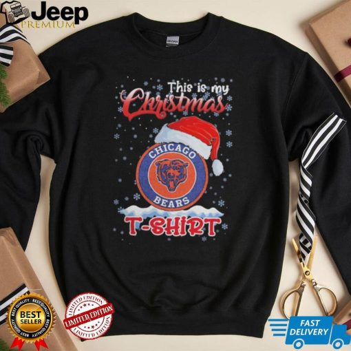 Nfl Chicago Bears This Is My Christmas T Shirt