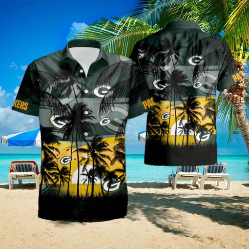 Nfl Green Bay Packers Tropical Hawaiian Shirt