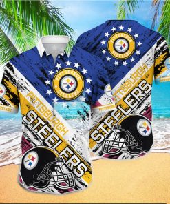 Nfl Hawaiian Shirt Pittsburgh Steelers And Tshirt Rugby Helmet