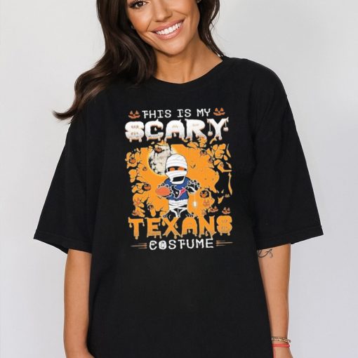 Nfl Houston Texans Halloween This Is My Scary Costume T Shirt