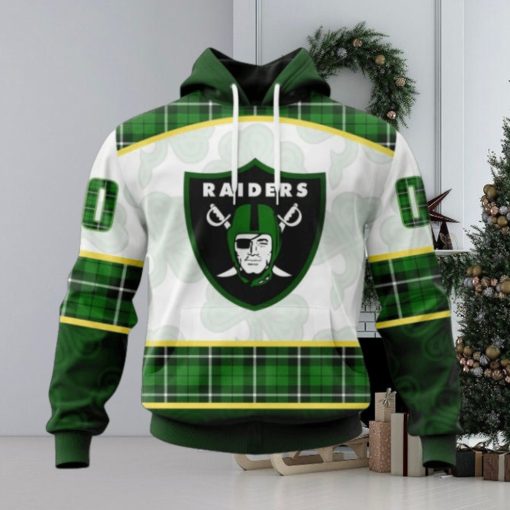 Nfl Las Vegas Raiders Special Design For St Patrick Day Hoodie