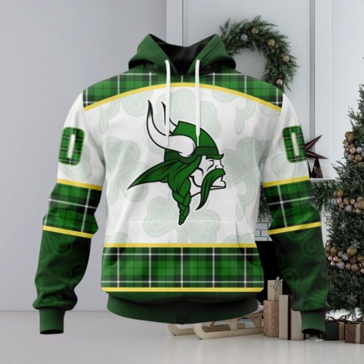 Nfl Minnesota Vikings Special Design For St Patrick Day Hoodie