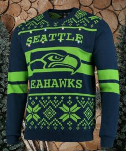 Nfl Seattle Seahawks Green Design Ugly Christmas Sweaters