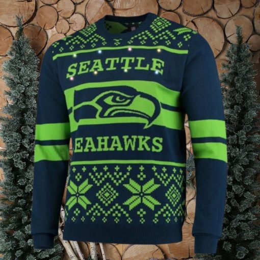 Nfl Seattle Seahawks Green Design Ugly Christmas Sweaters