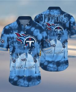 Nfl Tennessee Titans Blue Trendy Hawaiian Shirt Aloha Shirt