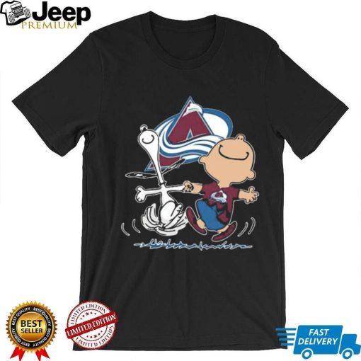 Nhl Colorado Avalanche Charlie Brown Snoopy Colorado Avalanche shirt