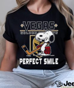 Nhl Vegas Golden Knights Snoopy Perfect Smile The Peanuts Movie Hockey Shirt