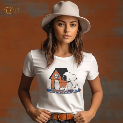 Nhl hockey new york islanders snoopy the Peanuts movie shit shirt