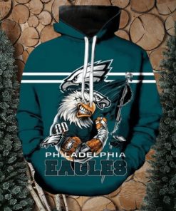 Nice Philadelphia Eagles 3D Hoodie