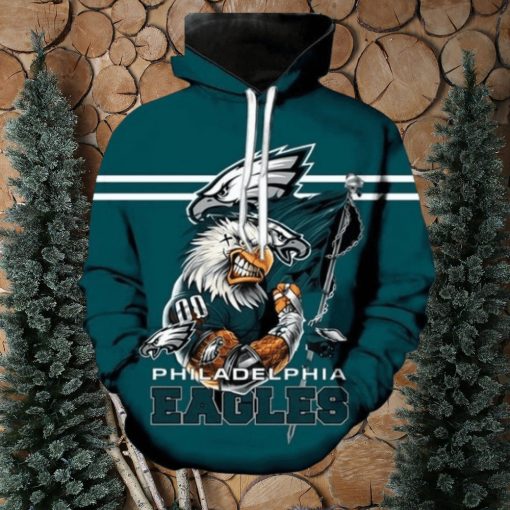 Nice Philadelphia Eagles 3D Hoodie