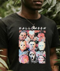 Nice horror Movies Characters Signatures Halloween Horror Nights T shirt