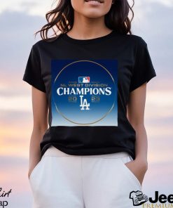 Nice nL West Division Los Angeles Dodgers Champions 2023 shirt