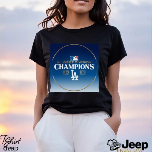 Nice nL West Division Los Angeles Dodgers Champions 2023 shirt