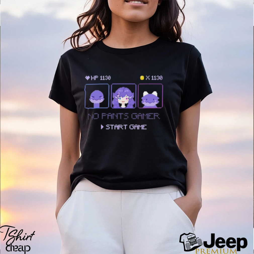 Nice no Pants Gamer Start Game Shirt - teejeep