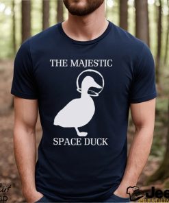 Nice the Majestic Space duck shirt