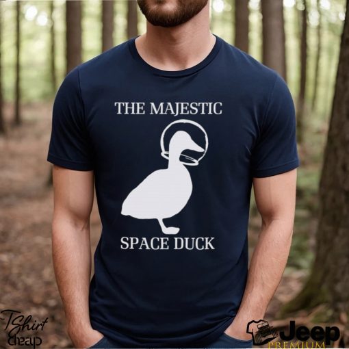 Nice the Majestic Space duck shirt