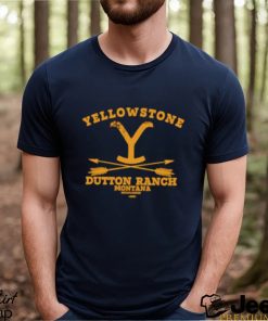 Nice yellowstone dutton ranch montana gold arrow T Shirt