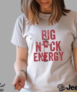 Nick Bosa 97 San Francisco 49ers Big Nick energy football player Christmas gift shirt