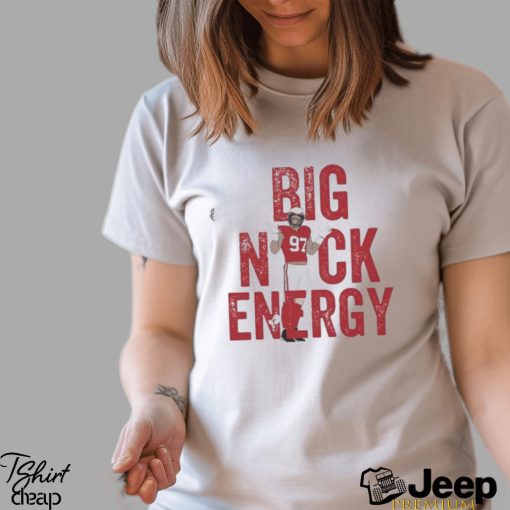 Nick Bosa 97 San Francisco 49ers Big Nick energy football player Christmas gift shirt