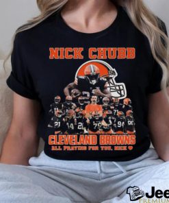 Nick Chubb Cleveland Browns all Praying for You Nick Shirt