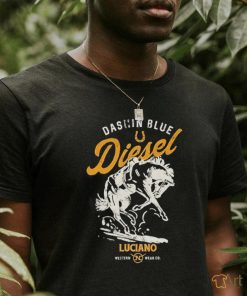 Nick Luciano Dashing Blue Diesel 2023 shirt