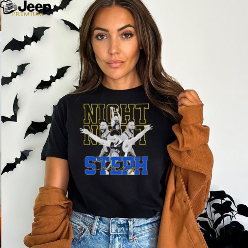 Night Night Steph Curry Golden State Warriors photo shirt