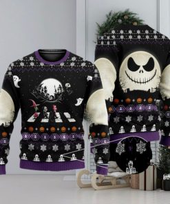 Nightmare Before Christmas 3D All Over Printed Ugly Christmas Sweater Christmas Gift For Family