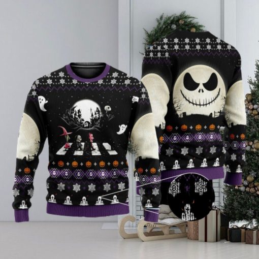 Nightmare Before Christmas 3D All Over Printed Ugly Christmas Sweater Christmas Gift For Family