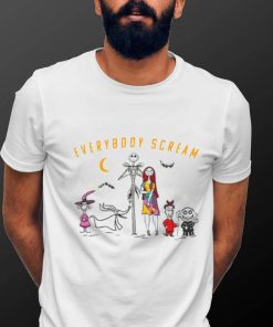 Nightmare Before Christmas Long Sleeve Shirt, Everybody Scream T Shirt