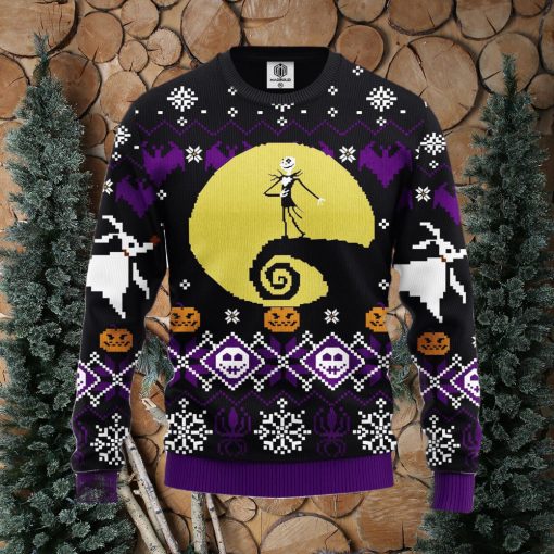 Nightmare Before Xmas Ugly Christmas Sweater For Men Women