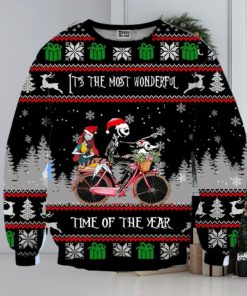 Nightmare It’s The Most Wonderful Time Of Year Knitted Christmas Xmas Sweater