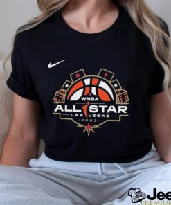 Nike Adult 2023 WNBA All Star Game Logo Black T Shirt