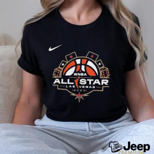 Nike Adult 2023 WNBA All Star Game Logo Black T Shirt