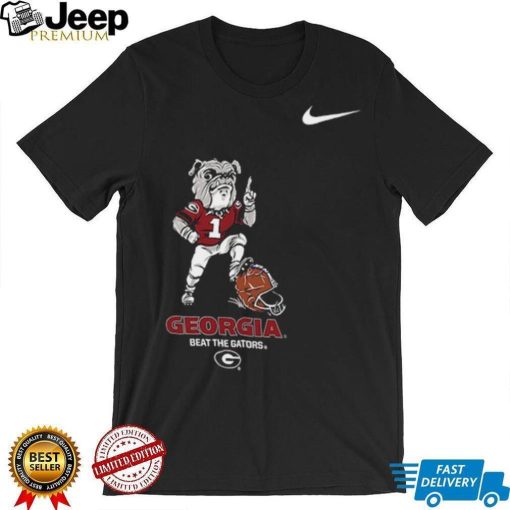 Nike Black Georgia Bulldogs FL GA Rivalry T Shirt