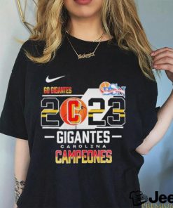 Nike Campeones Gigantes de Carolina BSN 2023 shirt