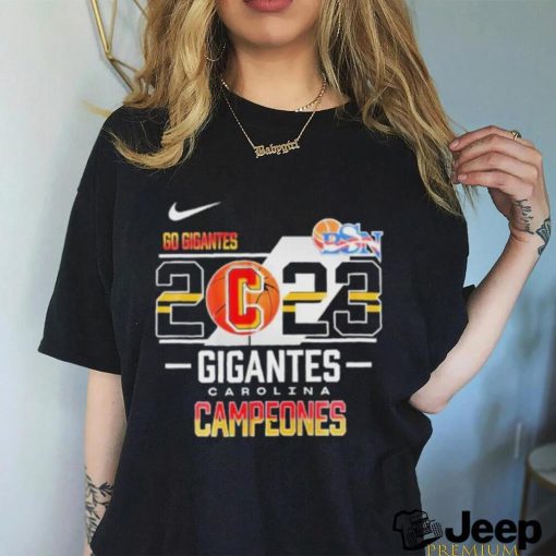 Nike Campeones Gigantes de Carolina BSN 2023 shirt