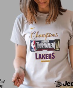 Nike Champions In Season Tournament NBA Los Angeles Lakers shirt