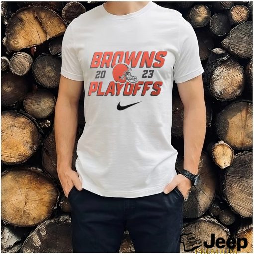 Nike Cleveland Browns 2023 NFL Playoffs Shirt