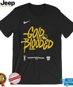 Nike Golden State Warriors Gold Blooded 2023 Nba Playoff Shirt