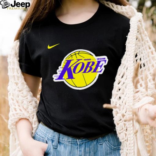 Nike Lakeshow Kobe 1996 2016 logo shirt