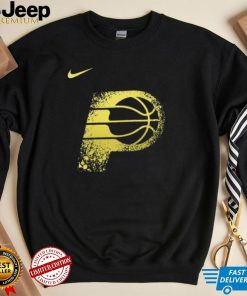 Nike Men's 2023 24 City Edition Indiana Pacers Logo T Shirt