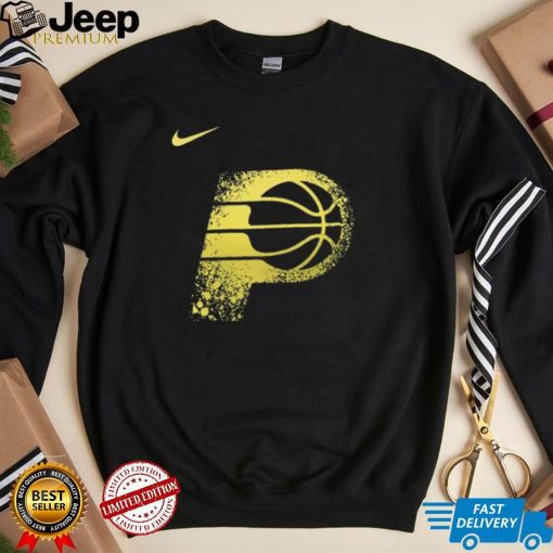 Nike Men’s 2023 24 City Edition Indiana Pacers Logo T Shirt