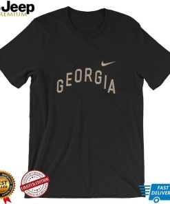 Nike Men's Georgia Bulldogs Club Fleece Arch Word Shirt