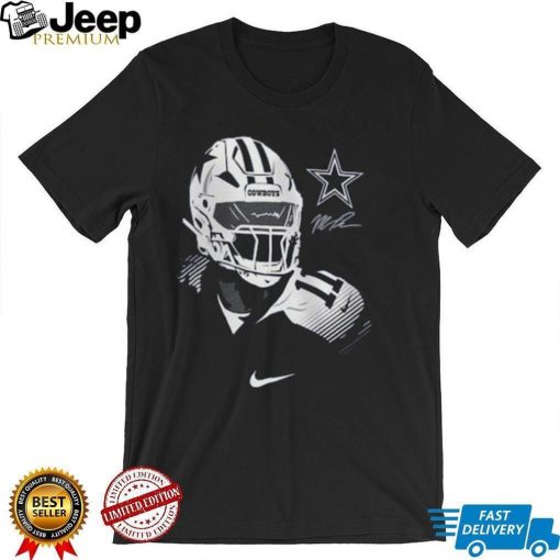 Nike Micah Parsons Navy Dallas Cowboys Local Player Name & Number T Shirt