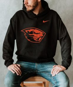 Nike Oregon State Beavers Black Core Cotton Logo T Shirt