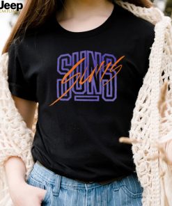 Nike Phoenix Suns Courtside Versus Flight MAX90 logo shirt