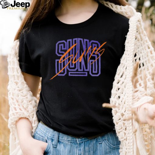 Nike Phoenix Suns Courtside Versus Flight MAX90 logo shirt