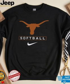 Nike Texas Longhorns Black Softball Core Cotton T Shirt